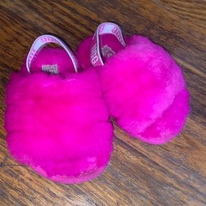 Toddler UGG Fluff Yeah slides